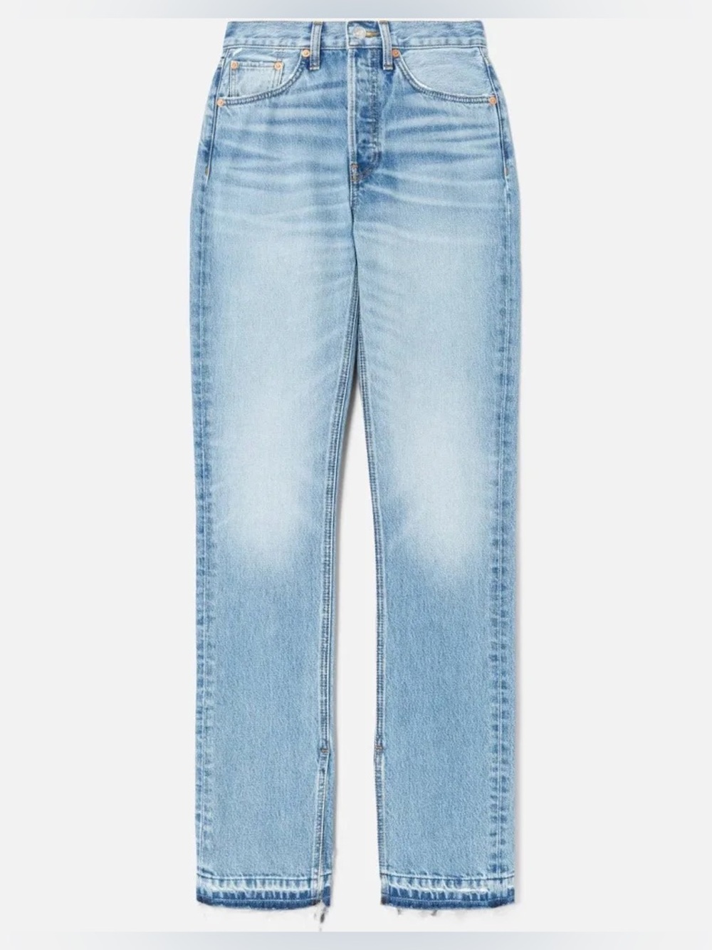 RE/DONE Women's Jeans 70s High Rise
Skinny Boot Size 32